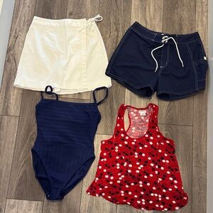 4 pc swim/sportswear bundle 6/8